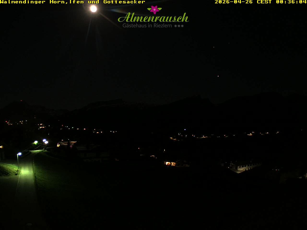 Archiv Foto Webcam Riezlern - Gästehaus Almenrausch