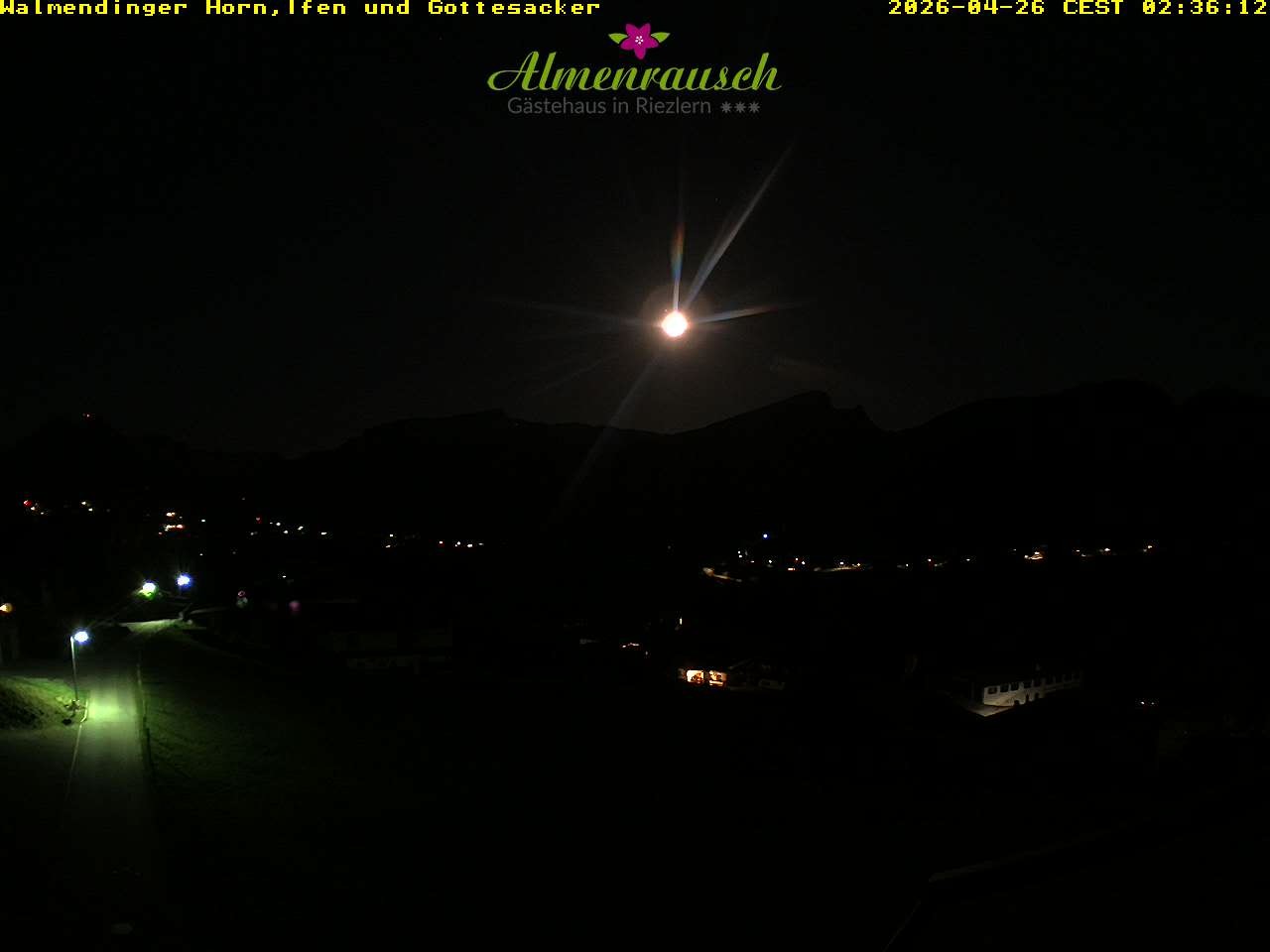 Archiv Foto Webcam Riezlern - Gästehaus Almenrausch