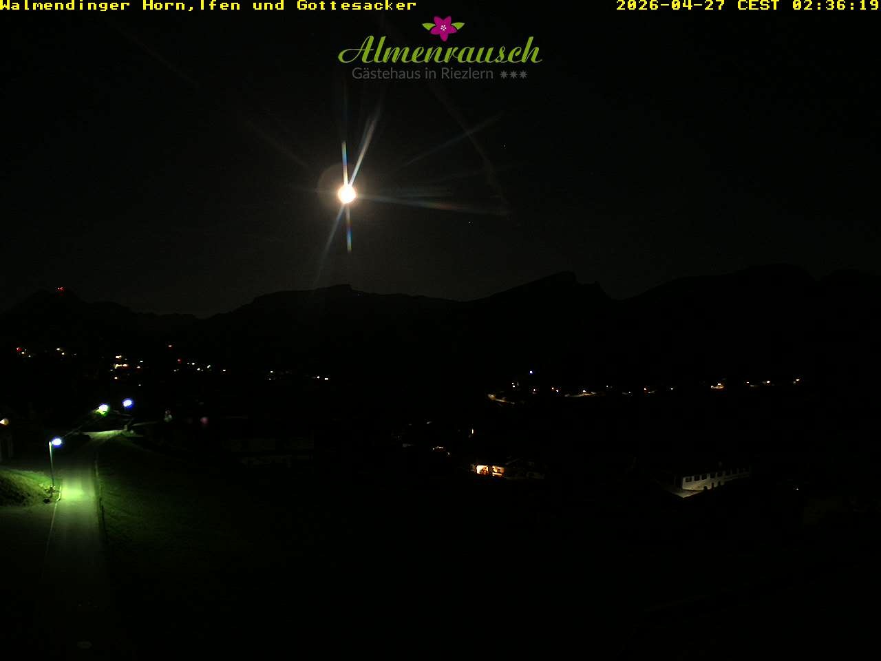 Archiv Foto Webcam Riezlern - Gästehaus Almenrausch