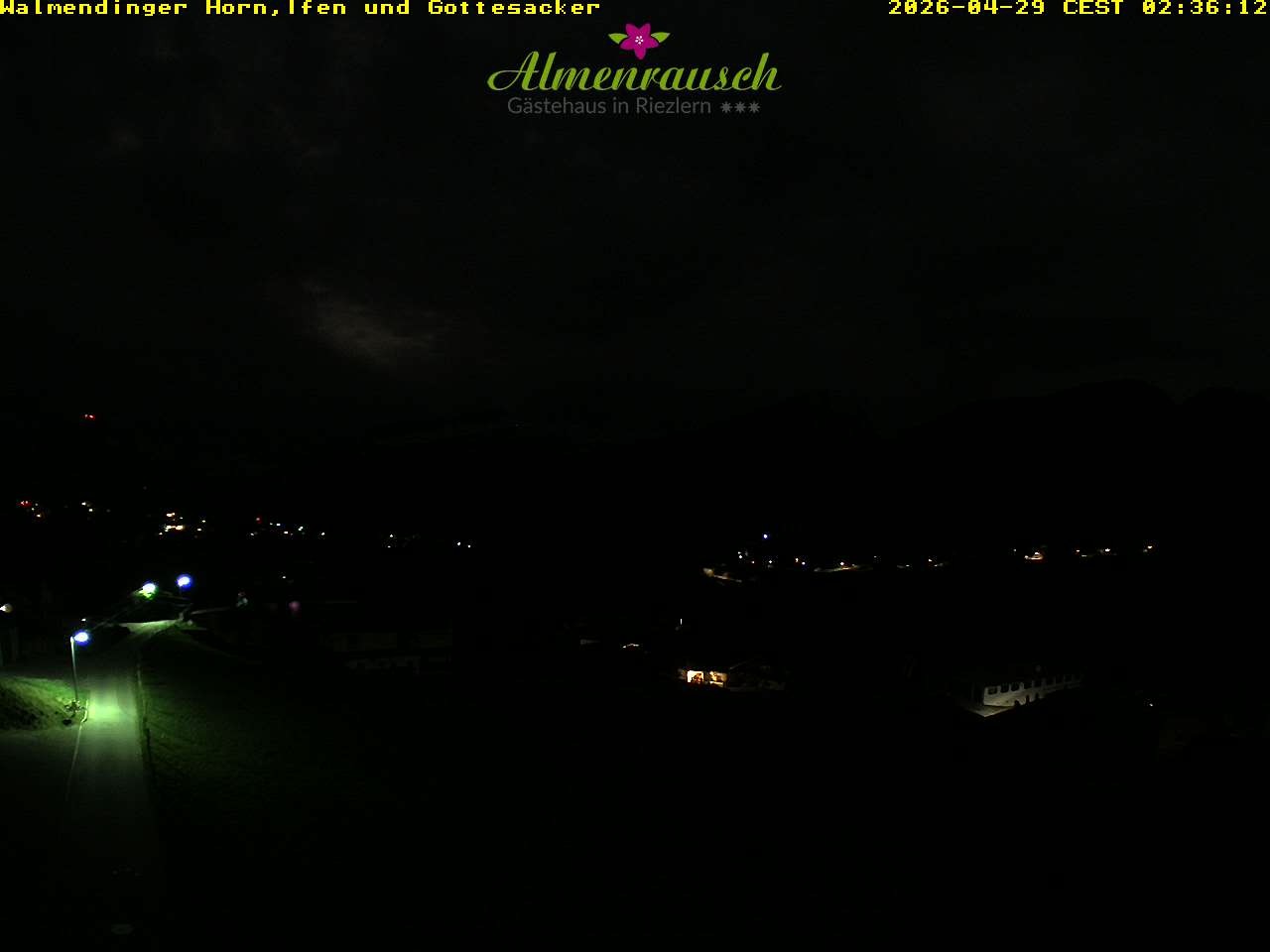 Archiv Foto Webcam Riezlern - Gästehaus Almenrausch