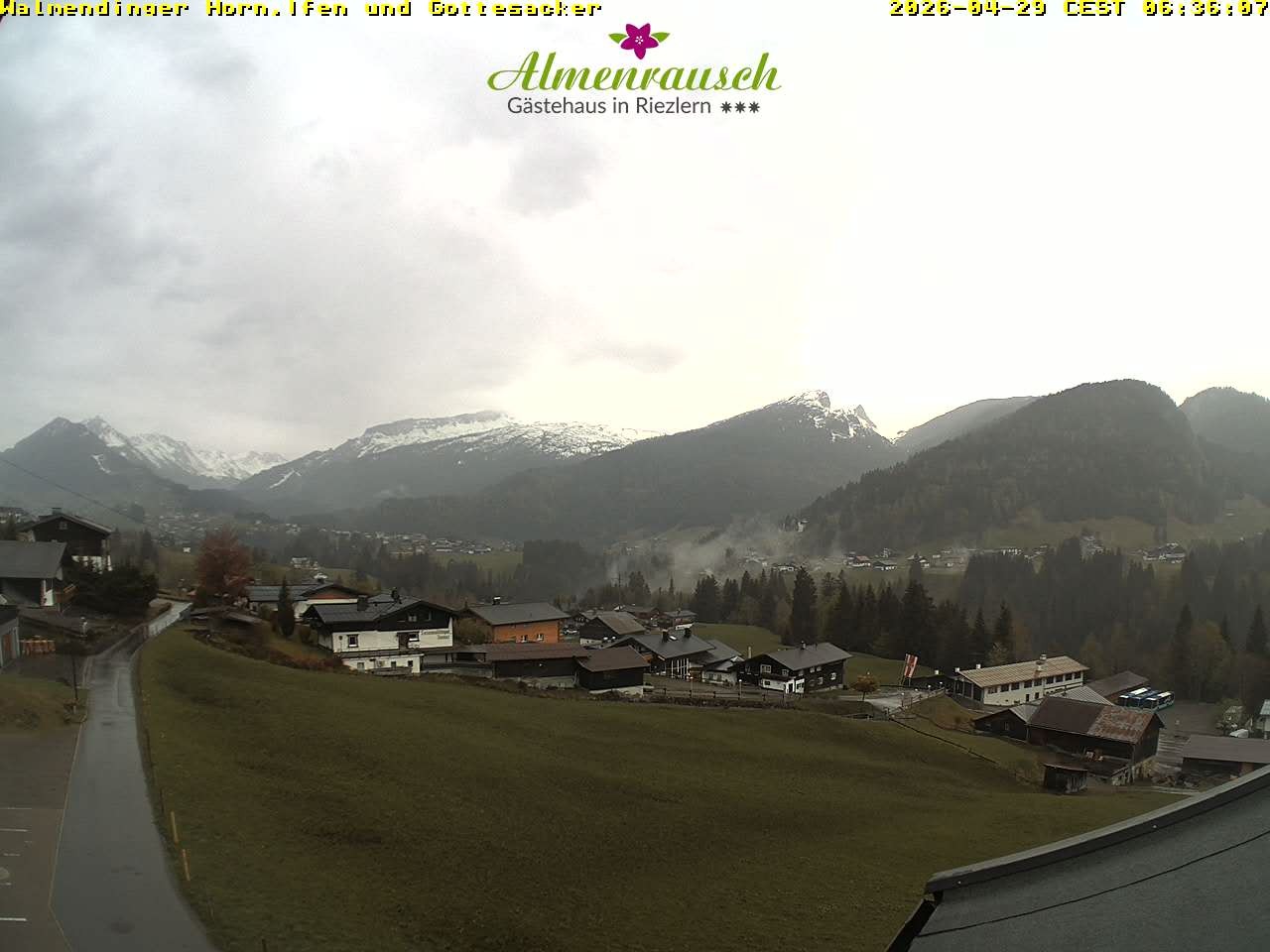 Archiv Foto Webcam Riezlern - Gästehaus Almenrausch
