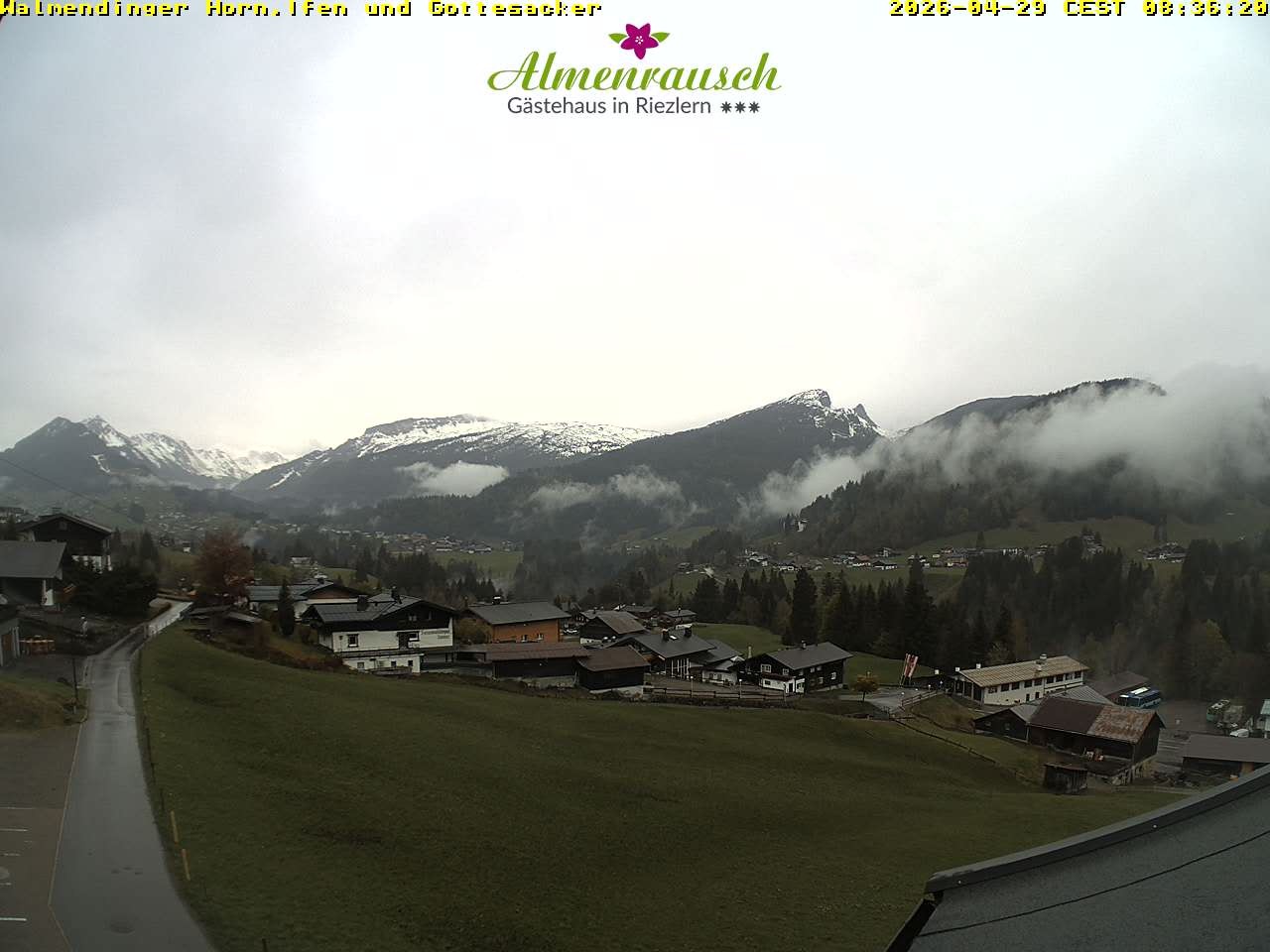Archiv Foto Webcam Riezlern - Gästehaus Almenrausch
