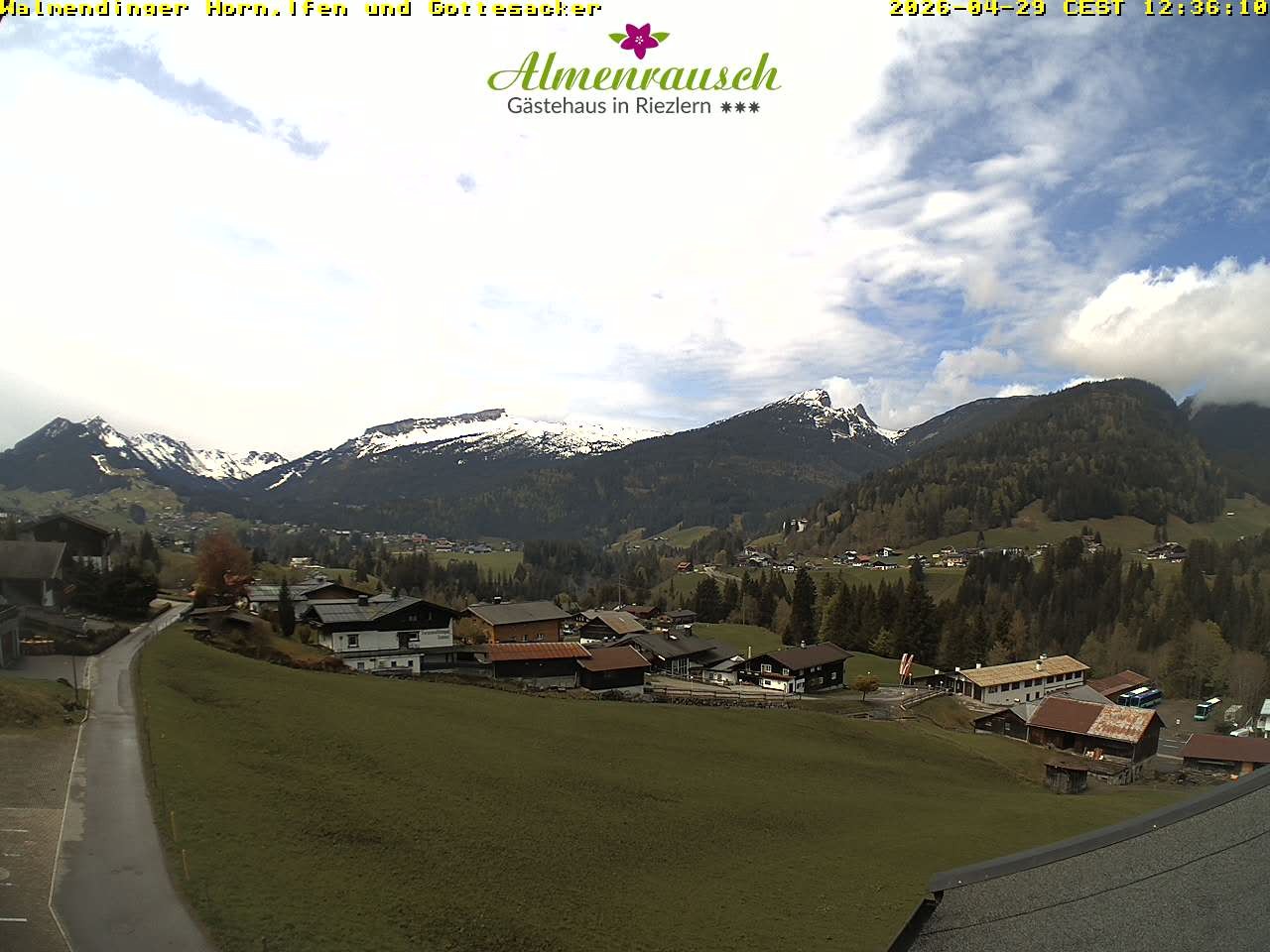 Archiv Foto Webcam Riezlern - Gästehaus Almenrausch