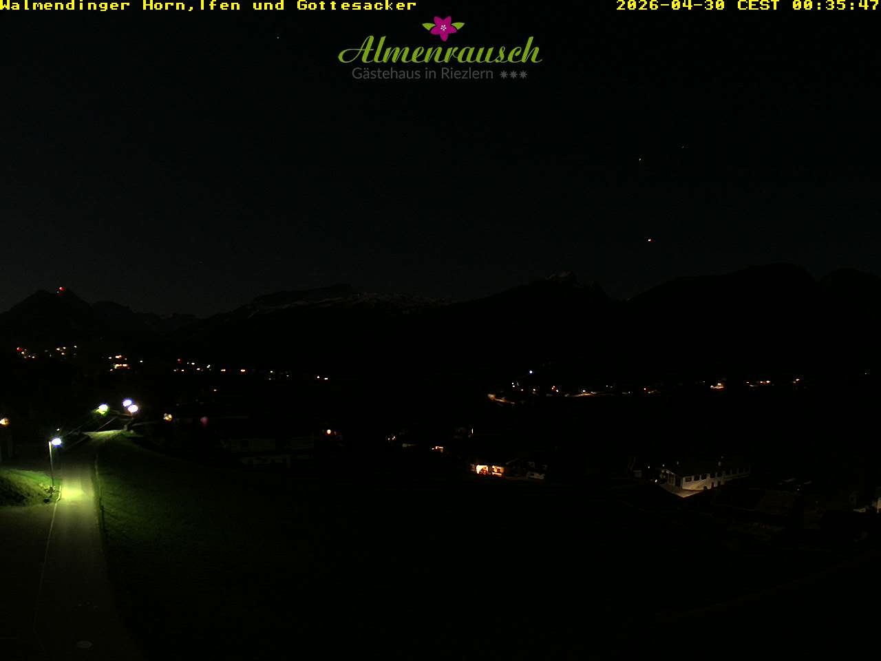 Archived image Webcam Guesthouse "Almenrausch"