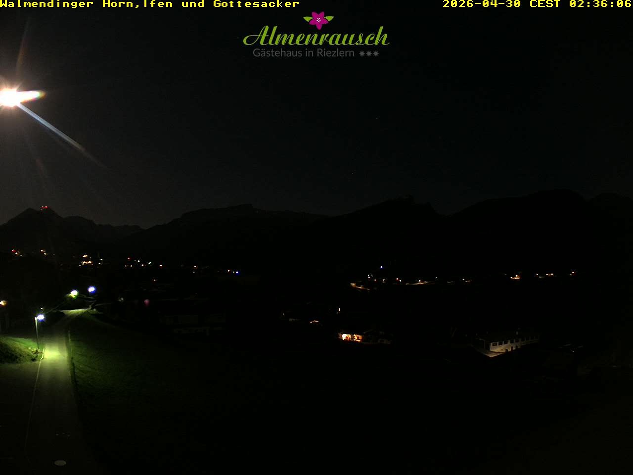Archiv Foto Webcam Riezlern - Gästehaus Almenrausch