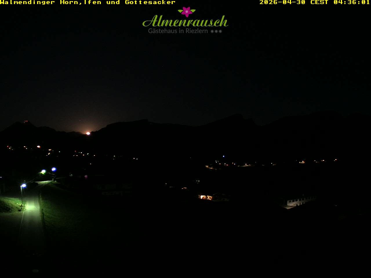 Archiv Foto Webcam Riezlern - Gästehaus Almenrausch