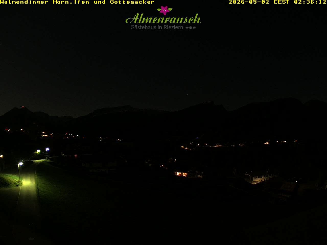 Archiv Foto Webcam Riezlern - Gästehaus Almenrausch