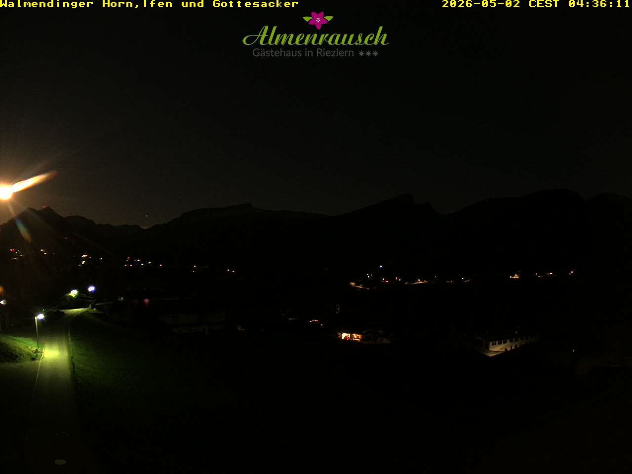 Archiv Foto Webcam Riezlern - Gästehaus Almenrausch