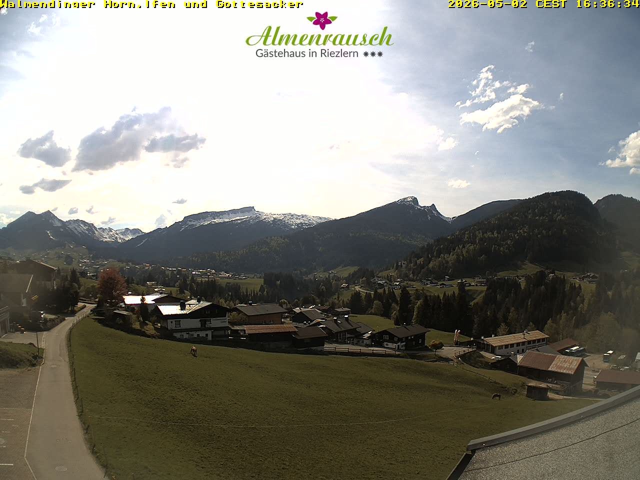 Archiv Foto Webcam Riezlern - Gästehaus Almenrausch