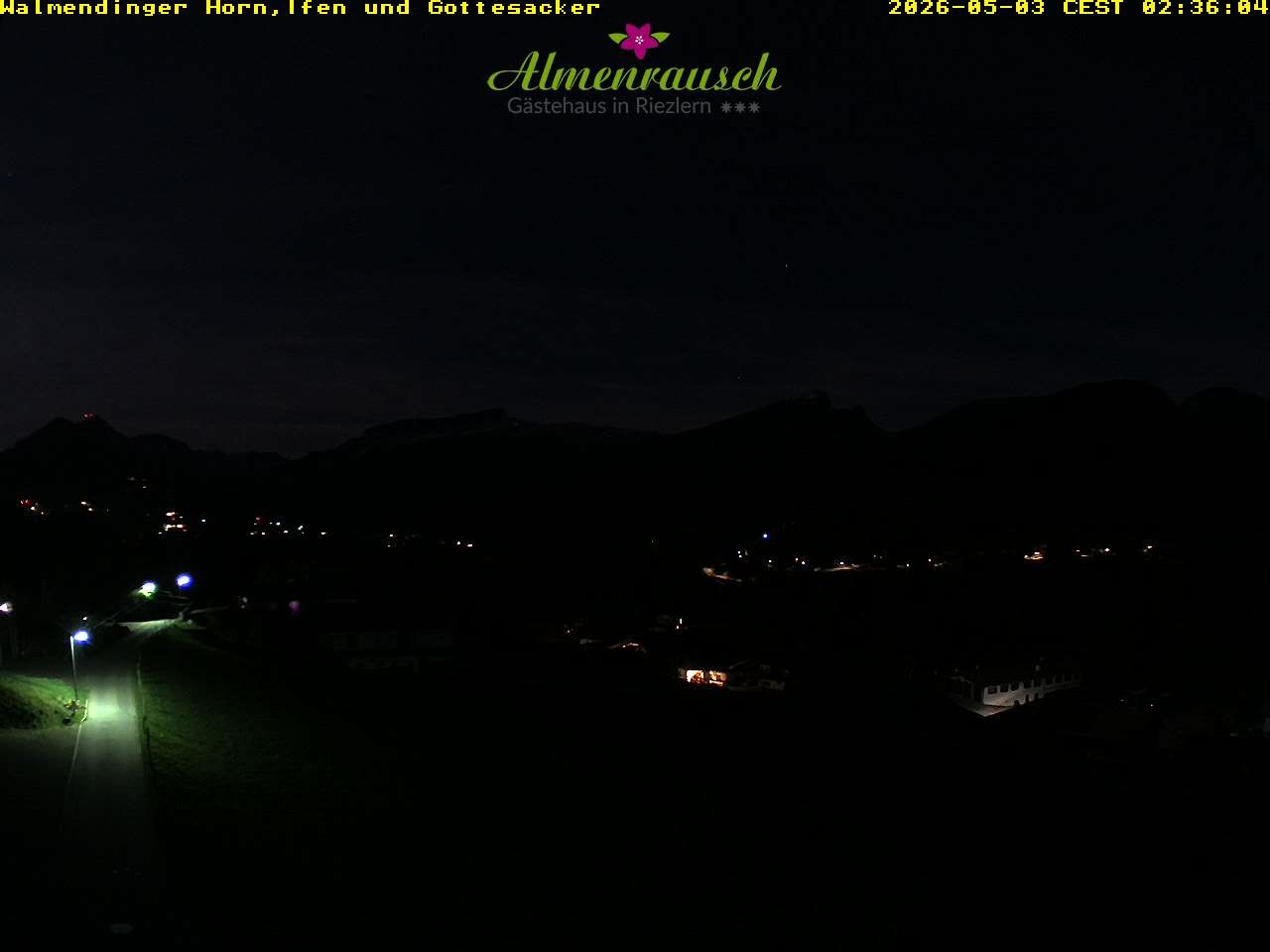 Archiv Foto Webcam Riezlern - Gästehaus Almenrausch
