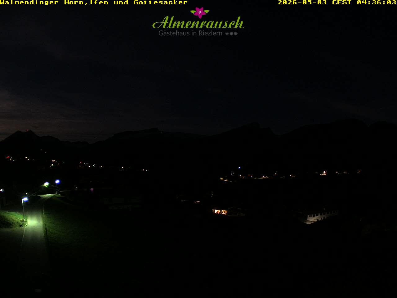 Archiv Foto Webcam Riezlern - Gästehaus Almenrausch