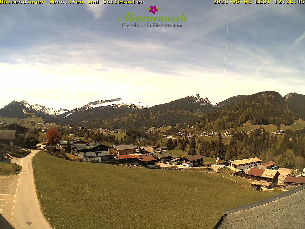 Archiv Foto Webcam Riezlern - Gästehaus Almenrausch