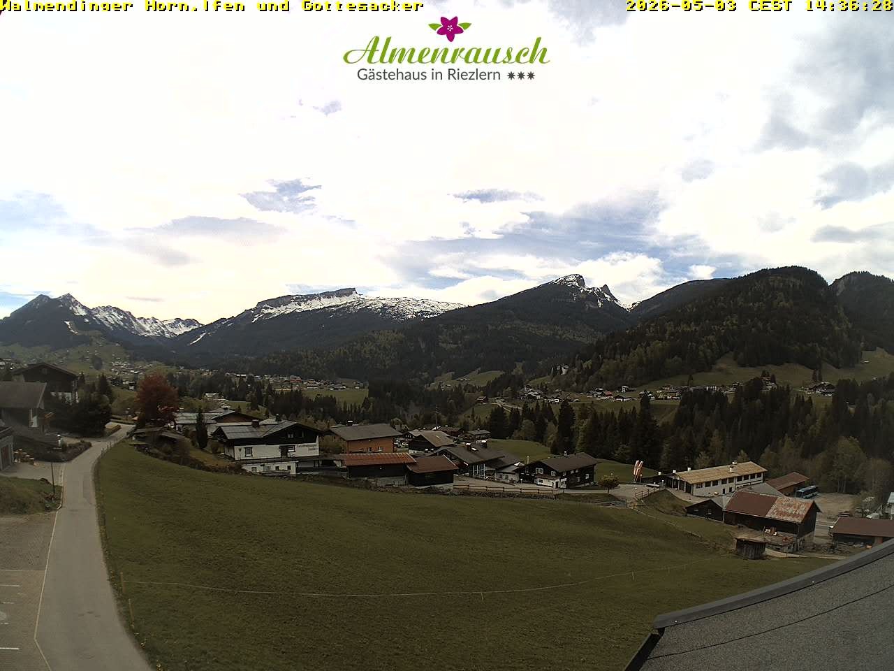 Archiv Foto Webcam Riezlern - Gästehaus Almenrausch