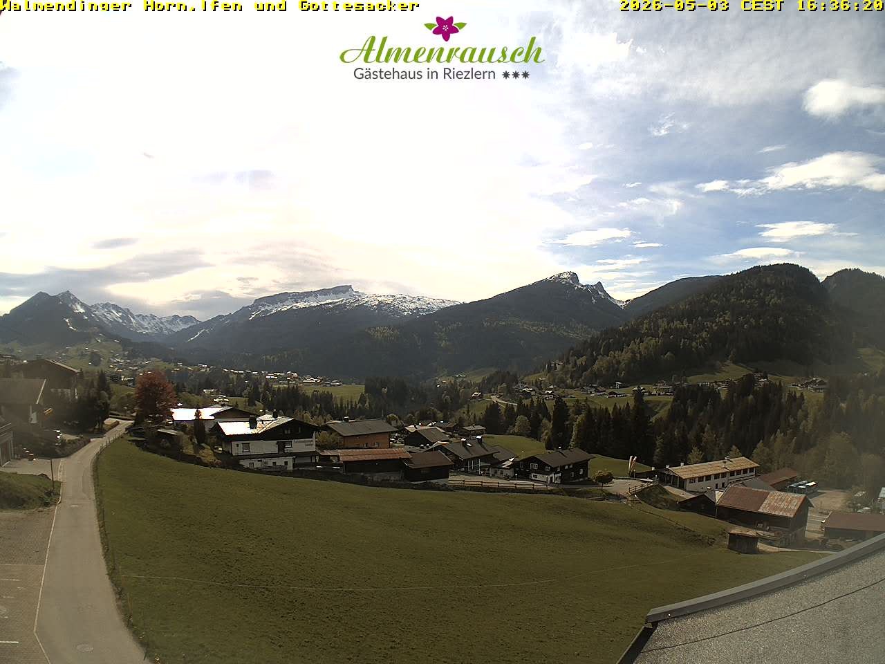 Archiv Foto Webcam Riezlern - Gästehaus Almenrausch