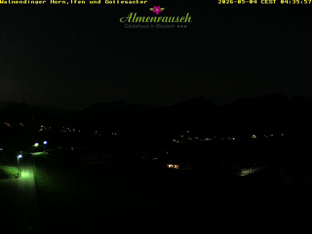 Archiv Foto Webcam Riezlern - Gästehaus Almenrausch