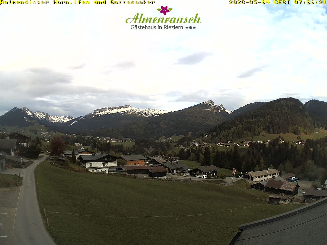 Archiv Foto Webcam Riezlern - Gästehaus Almenrausch