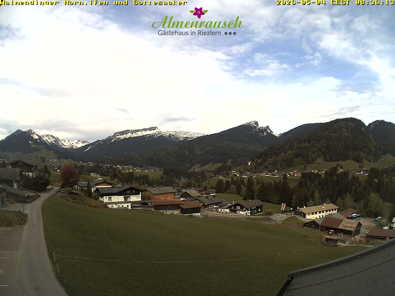 Archiv Foto Webcam Riezlern - Gästehaus Almenrausch