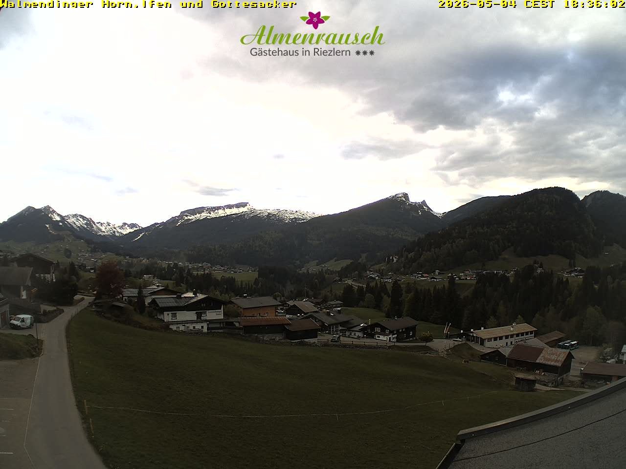 Archiv Foto Webcam Riezlern - Gästehaus Almenrausch