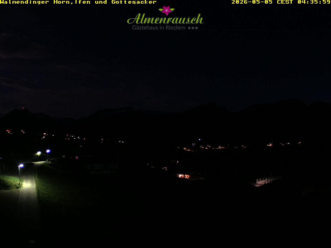 Archived image Webcam Guesthouse "Almenrausch"