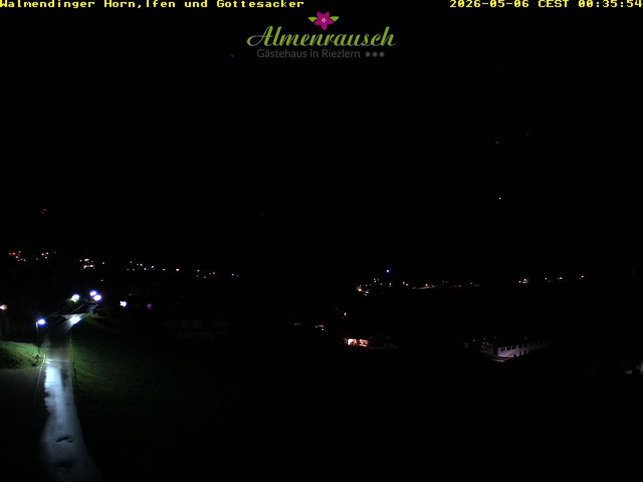 Archiv Foto Webcam Riezlern - Gästehaus Almenrausch