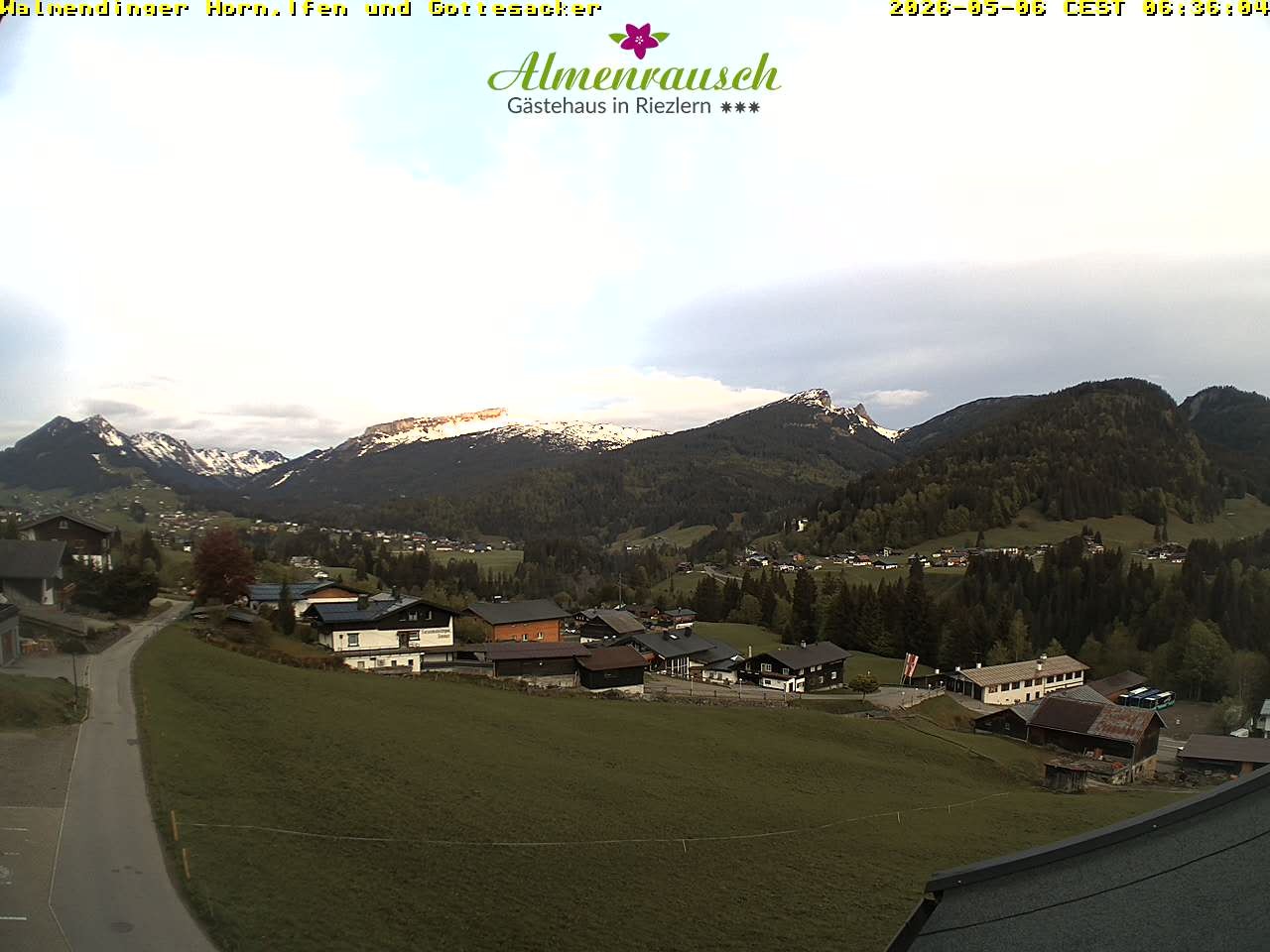 Archiv Foto Webcam Riezlern - Gästehaus Almenrausch