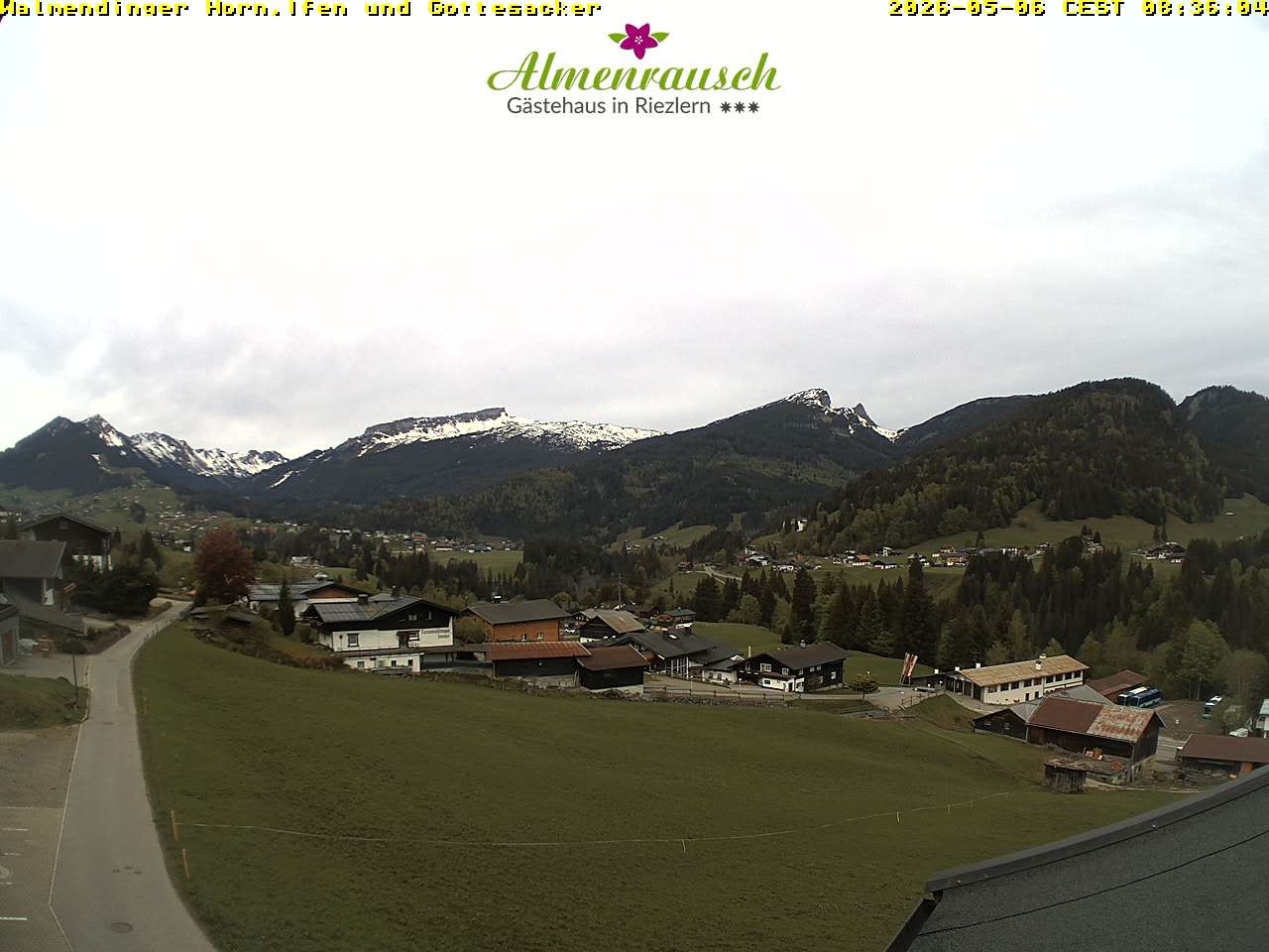 Archiv Foto Webcam Riezlern - Gästehaus Almenrausch