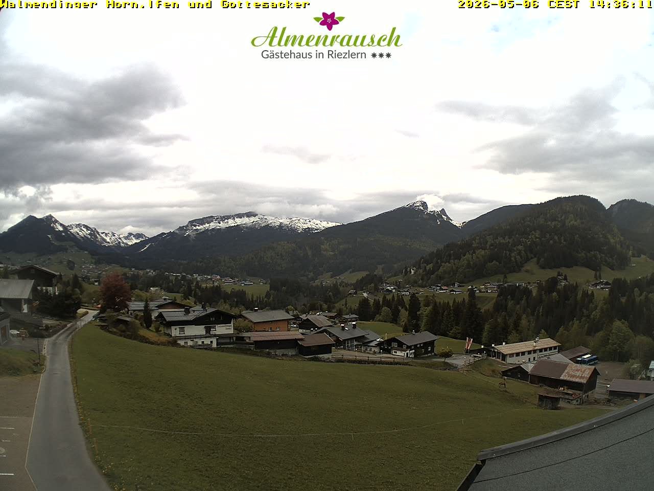 Archiv Foto Webcam Riezlern - Gästehaus Almenrausch