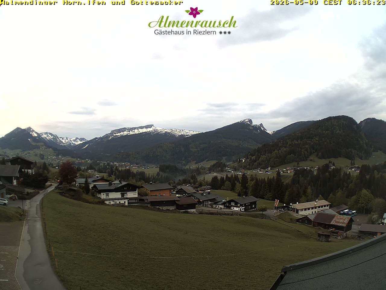 Archiv Foto Webcam Riezlern - Gästehaus Almenrausch