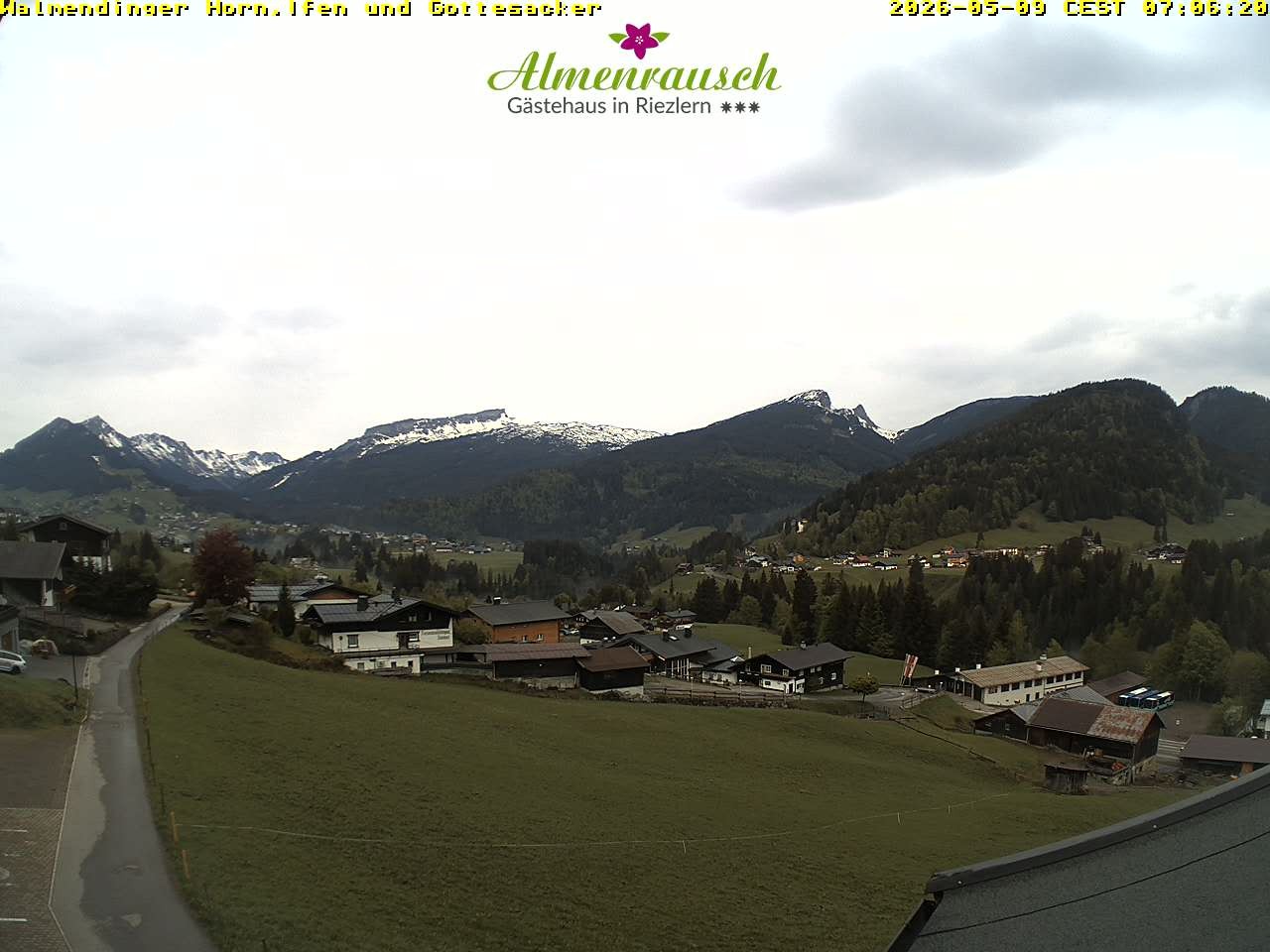 Archiv Foto Webcam Riezlern - Gästehaus Almenrausch