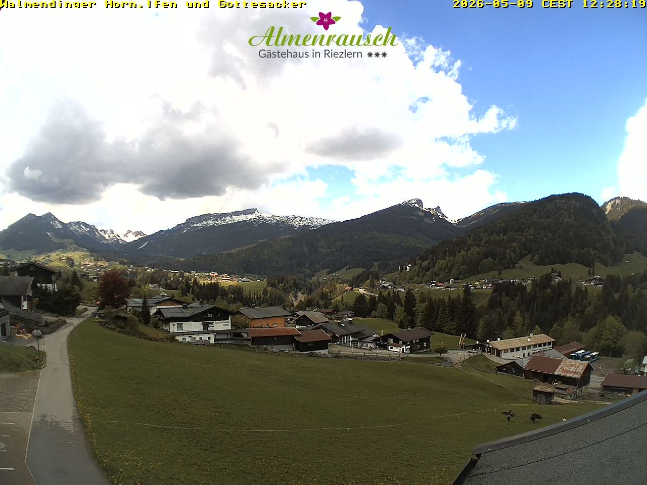 Archiv Foto Webcam Riezlern - Gästehaus Almenrausch