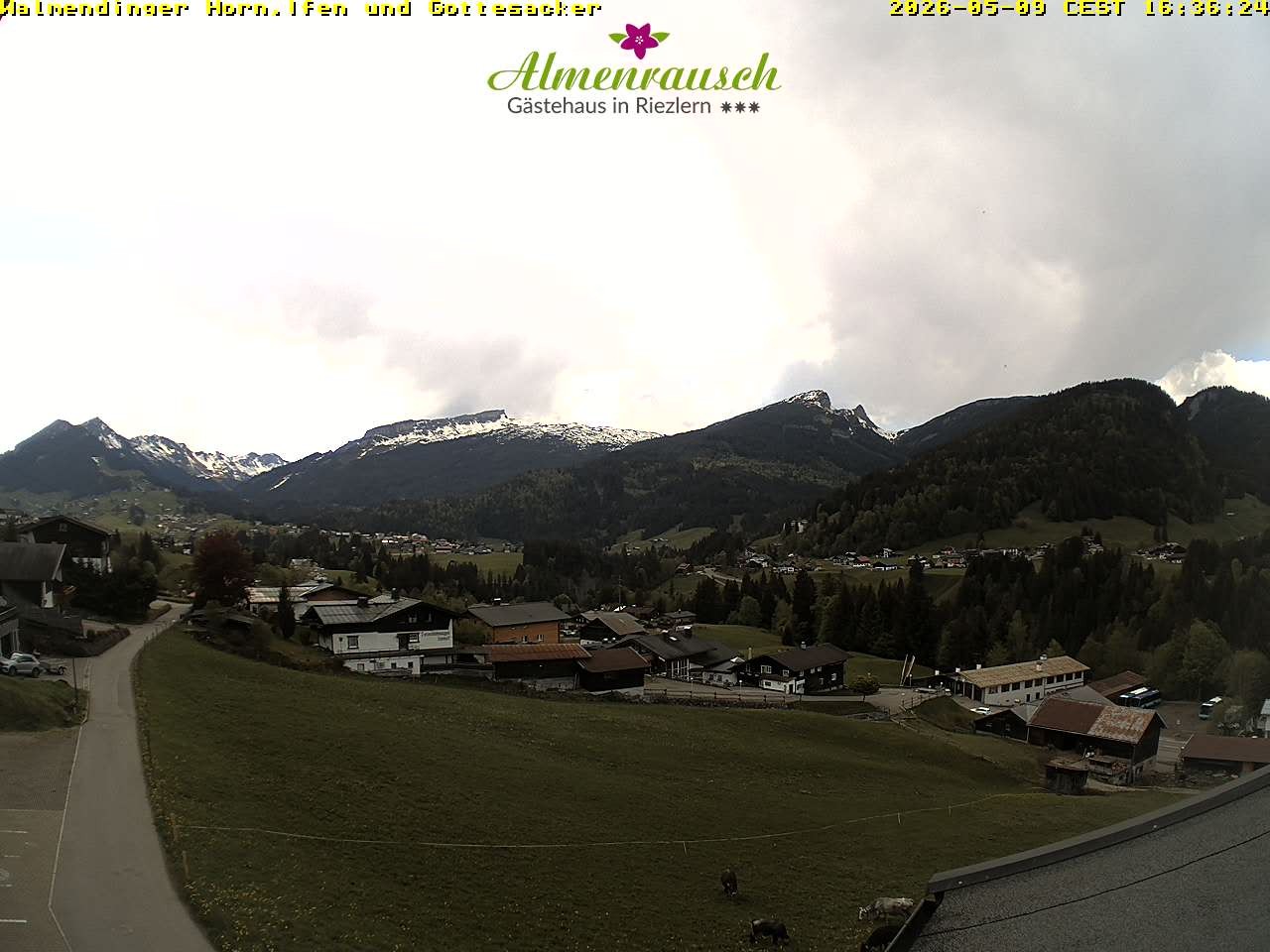 Archiv Foto Webcam Riezlern - Gästehaus Almenrausch