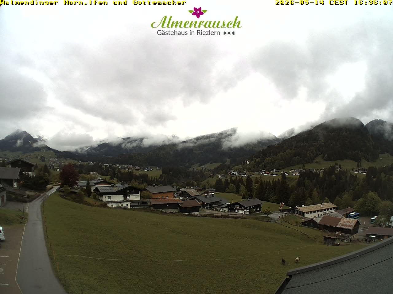 Archiv Foto Webcam Riezlern - Gästehaus Almenrausch