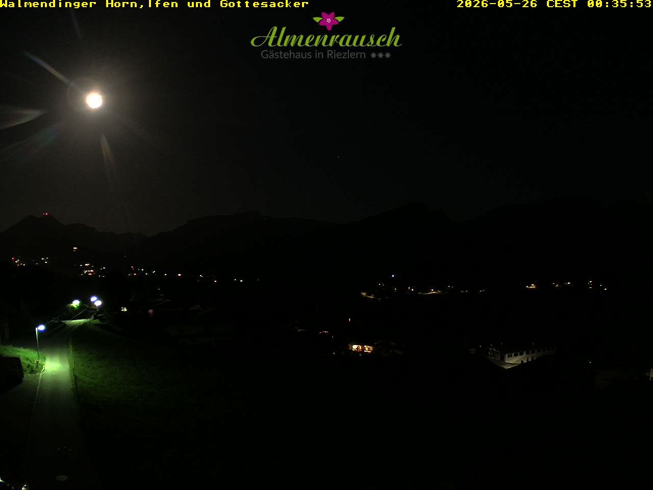 Archiv Foto Webcam Riezlern - Gästehaus Almenrausch
