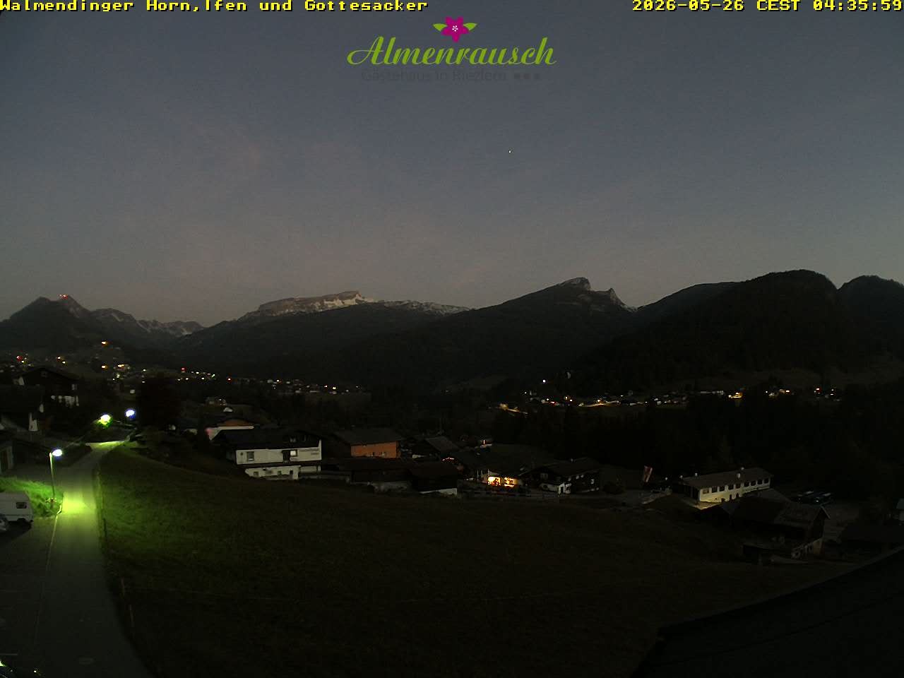 Archiv Foto Webcam Riezlern - Gästehaus Almenrausch
