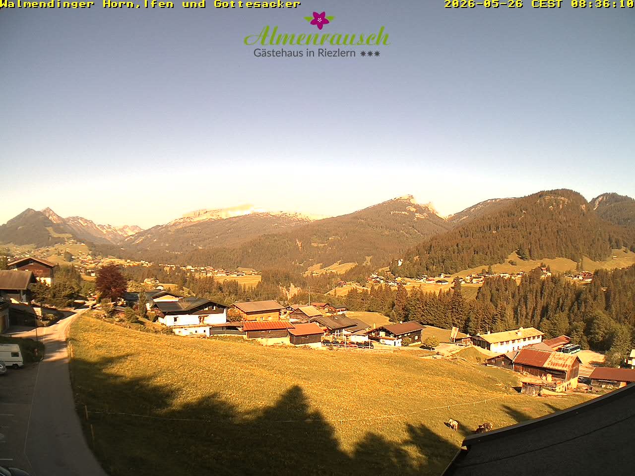 Archiv Foto Webcam Riezlern - Gästehaus Almenrausch