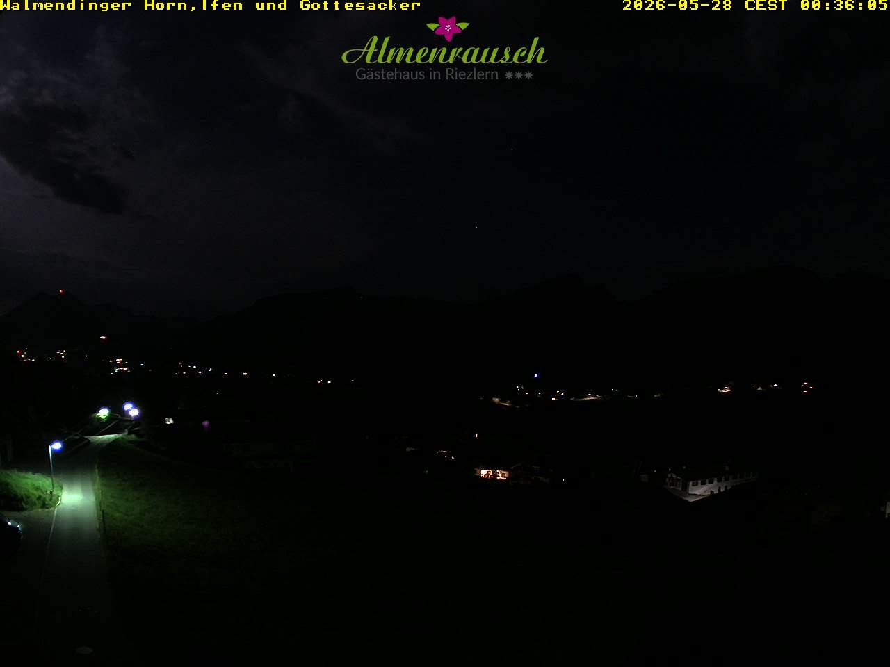 Archived image Webcam Guesthouse "Almenrausch"