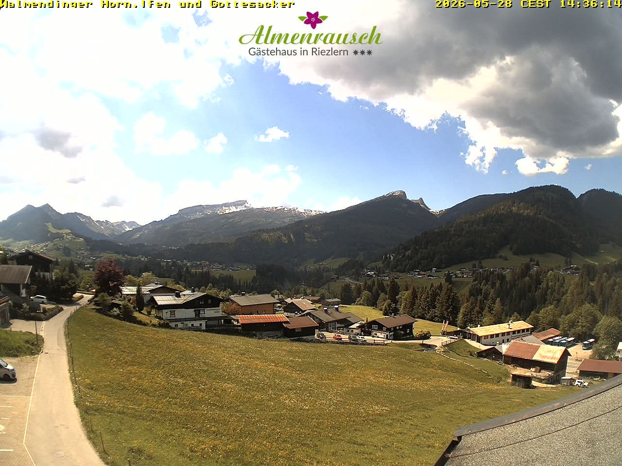 Archiv Foto Webcam Riezlern - Gästehaus Almenrausch