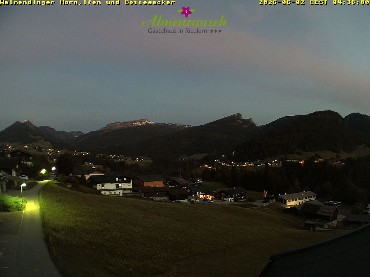 Archiv Foto Webcam Riezlern - Gästehaus Almenrausch
