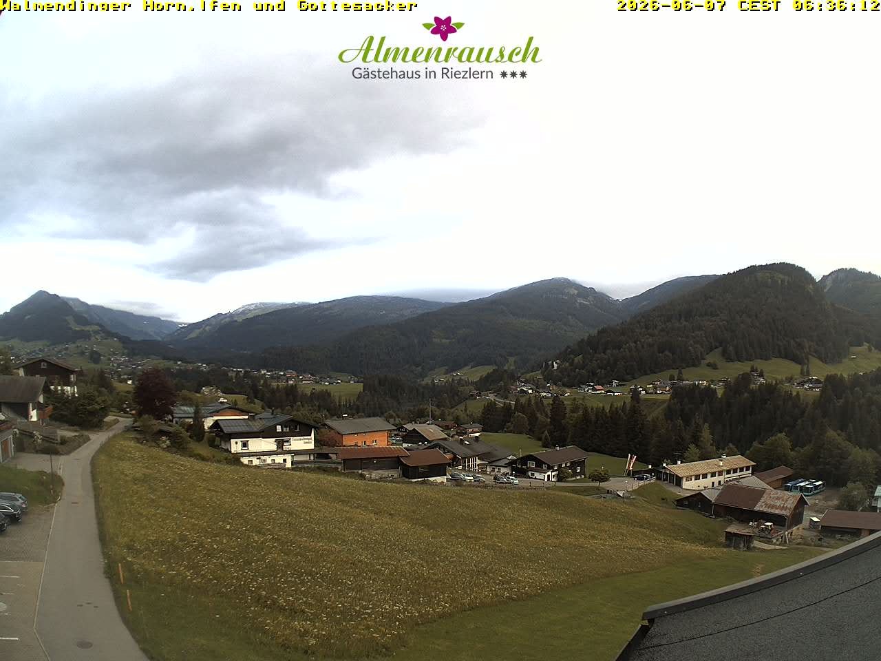 Archiv Foto Webcam Riezlern - Gästehaus Almenrausch