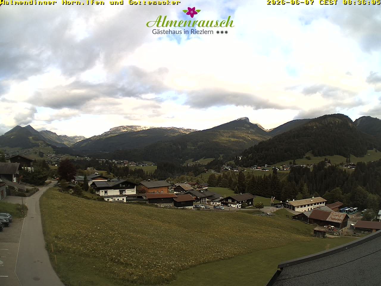 Archiv Foto Webcam Riezlern - Gästehaus Almenrausch