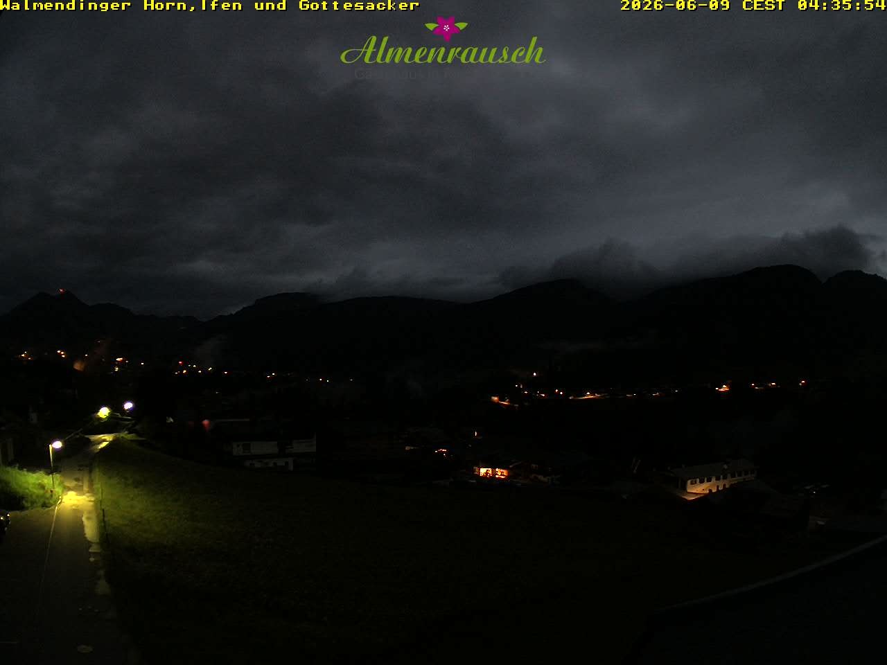 Archiv Foto Webcam Riezlern - Gästehaus Almenrausch