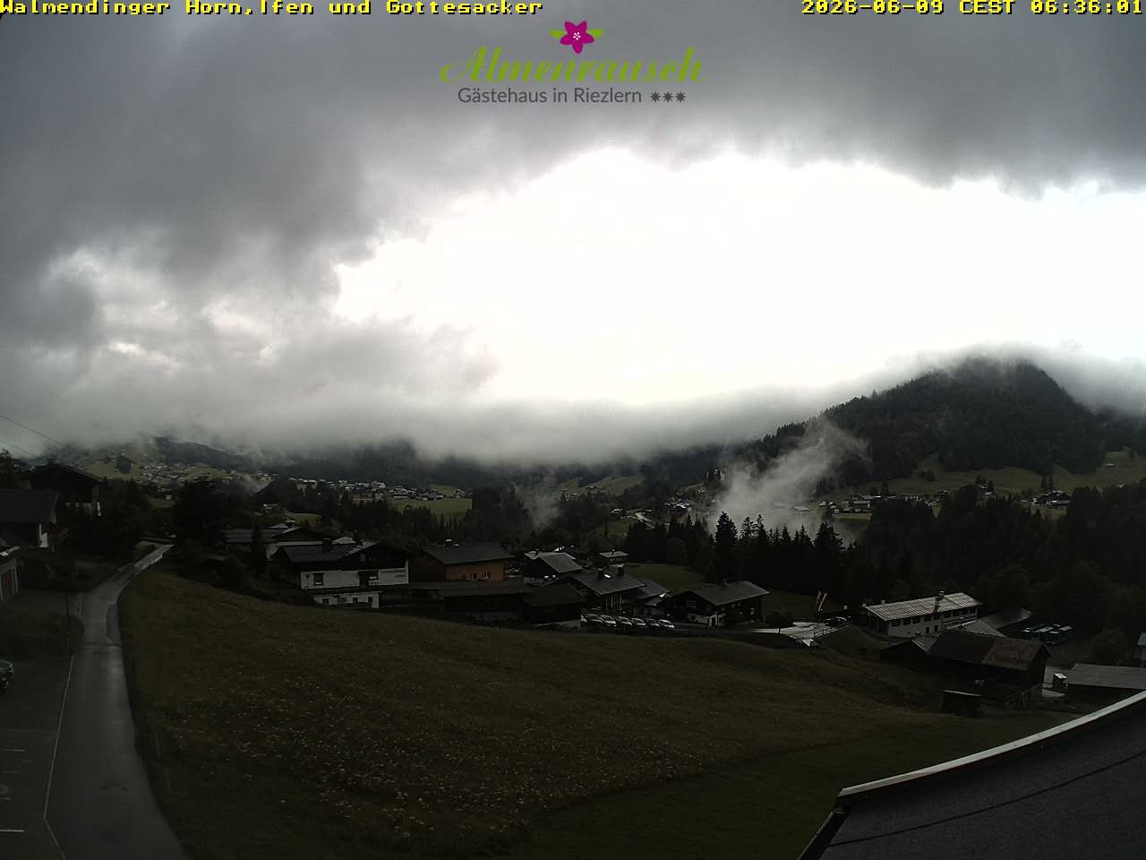 Archiv Foto Webcam Riezlern - Gästehaus Almenrausch