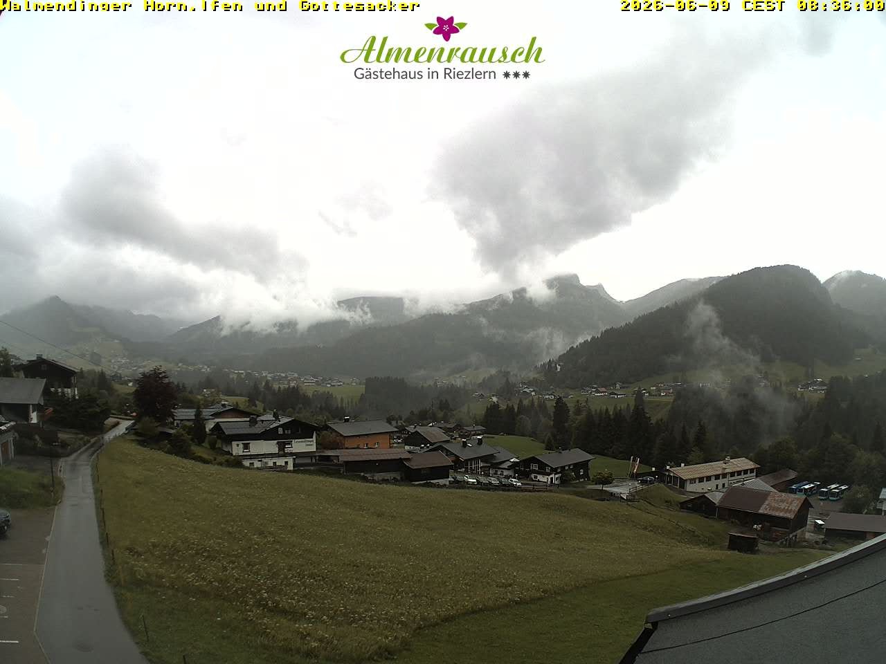 Archiv Foto Webcam Riezlern - Gästehaus Almenrausch