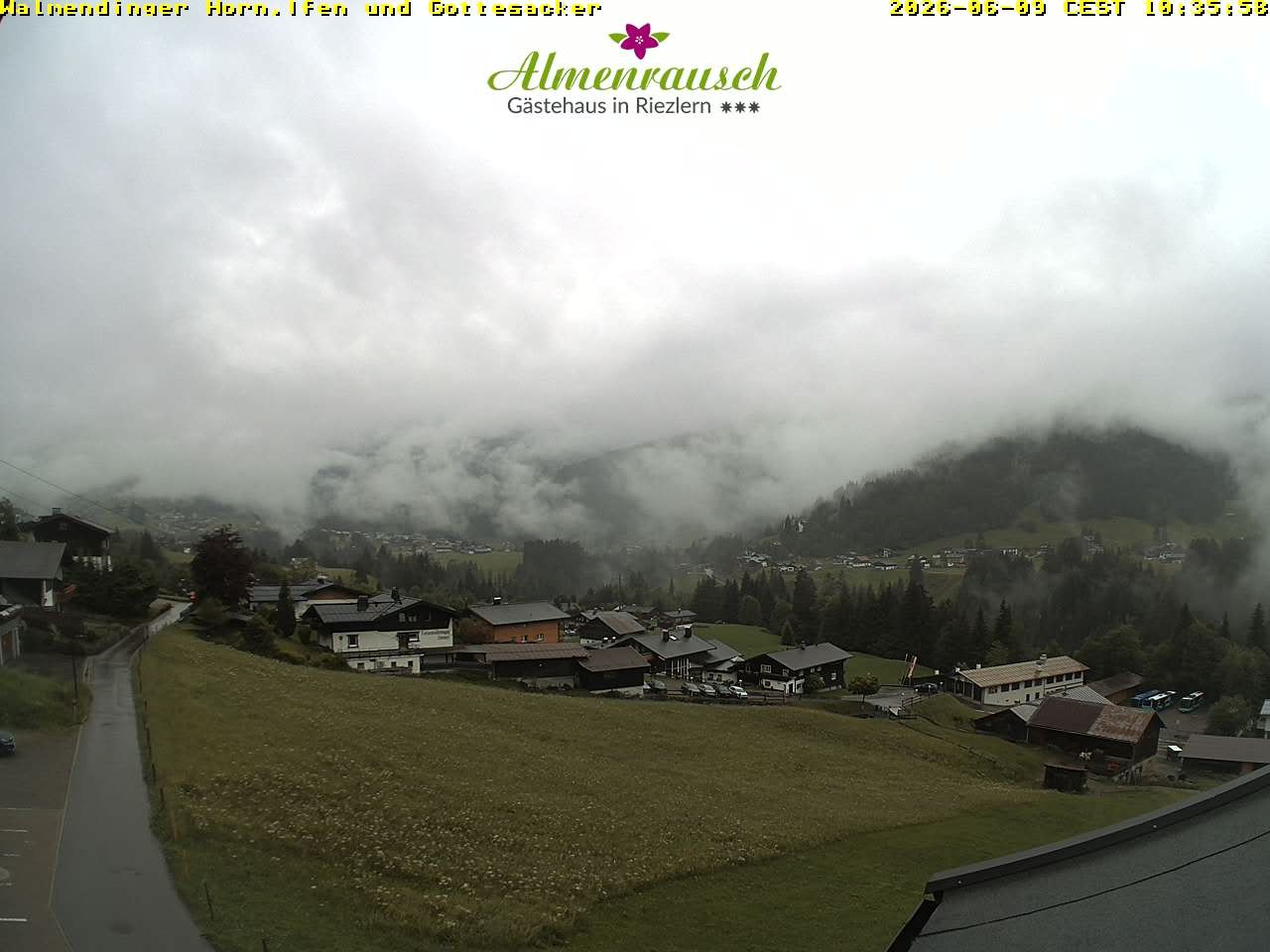 Archiv Foto Webcam Riezlern - Gästehaus Almenrausch