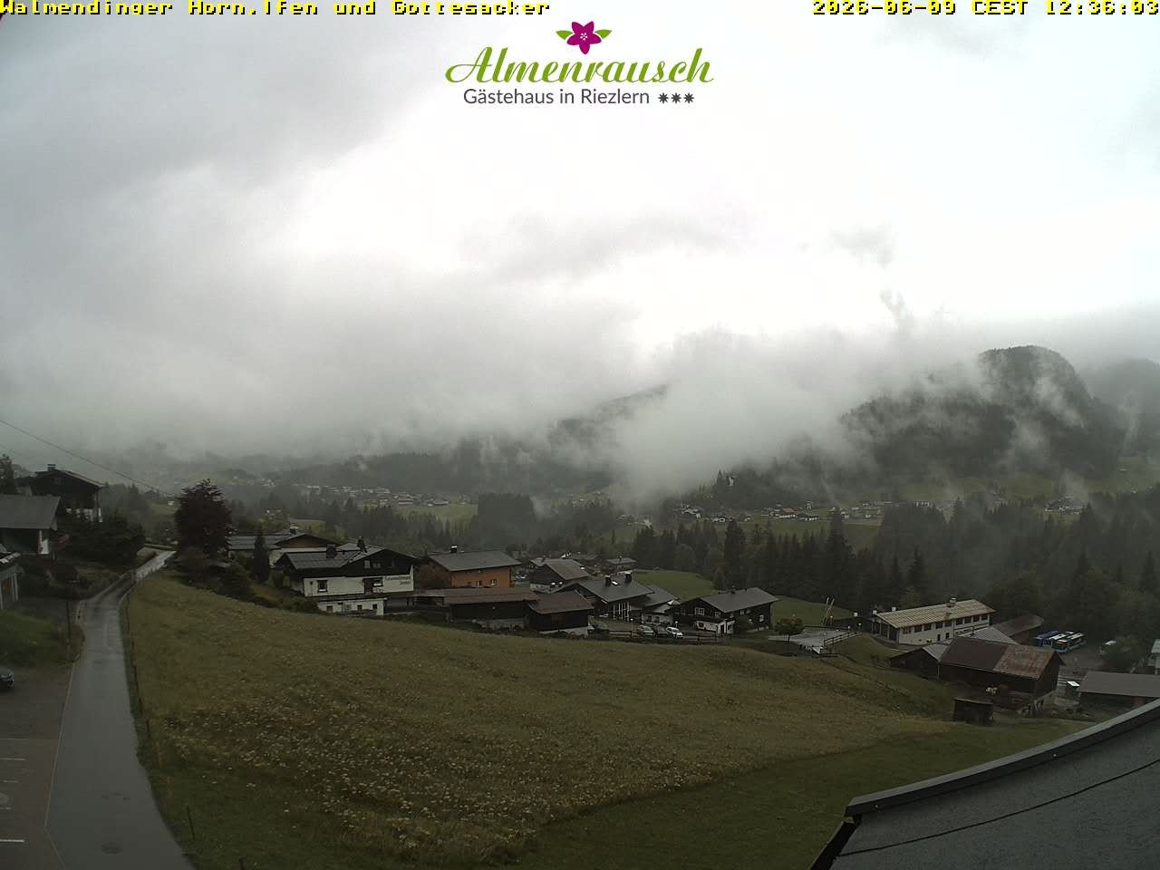 Archiv Foto Webcam Riezlern - Gästehaus Almenrausch