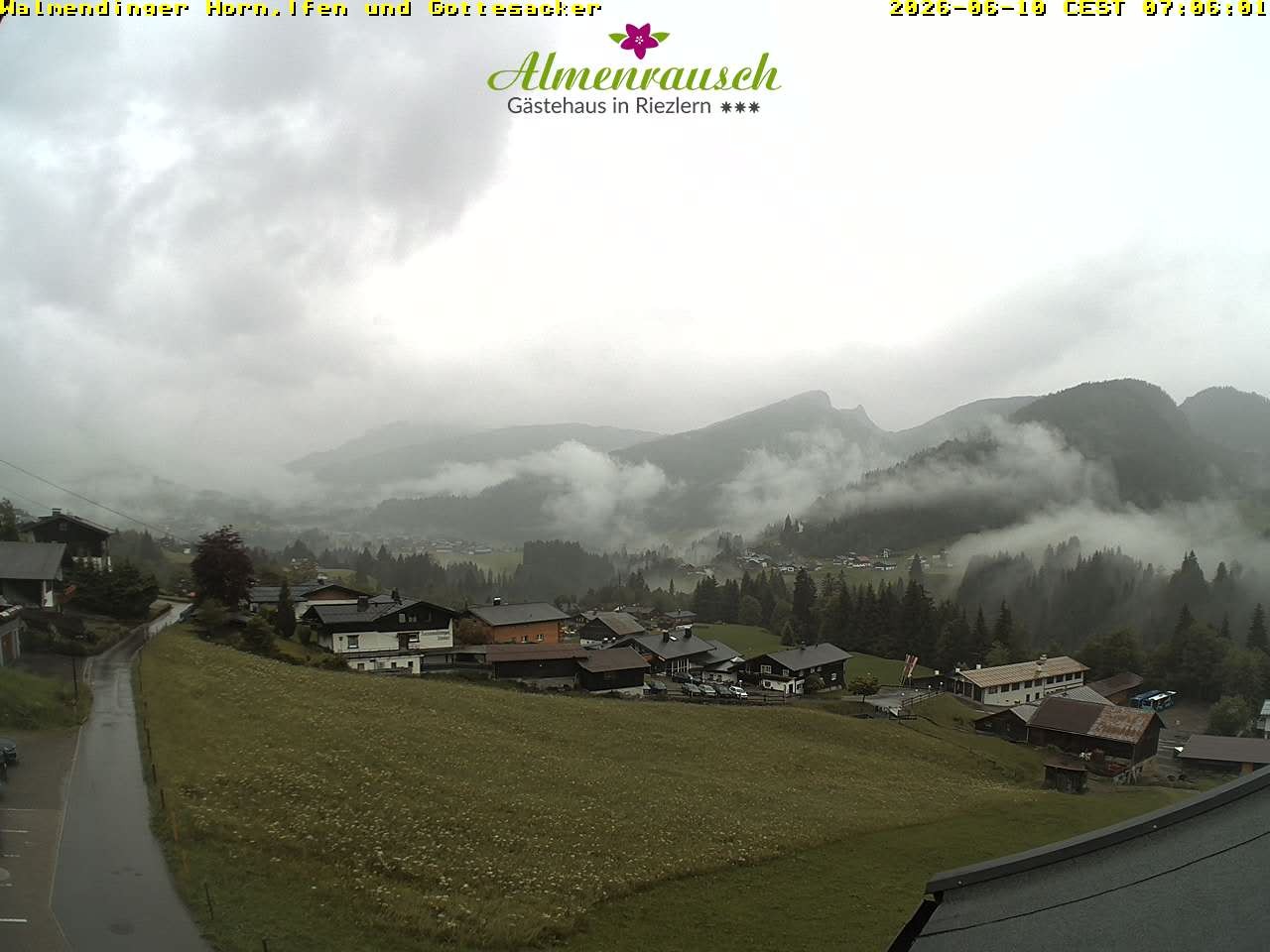 Archived image Webcam Guesthouse "Almenrausch"