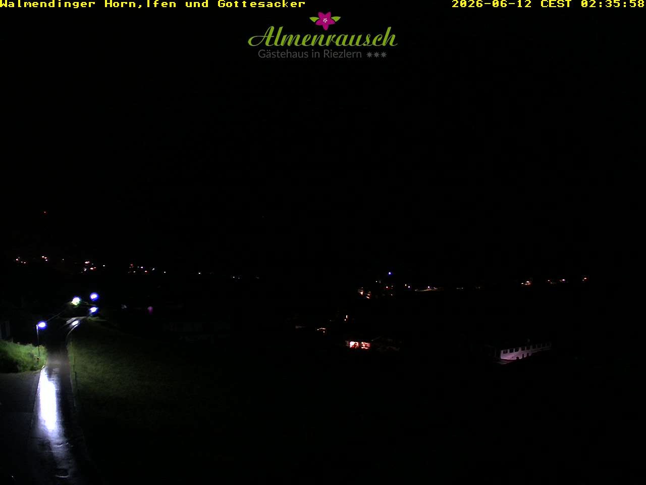 Archiv Foto Webcam Riezlern - Gästehaus Almenrausch