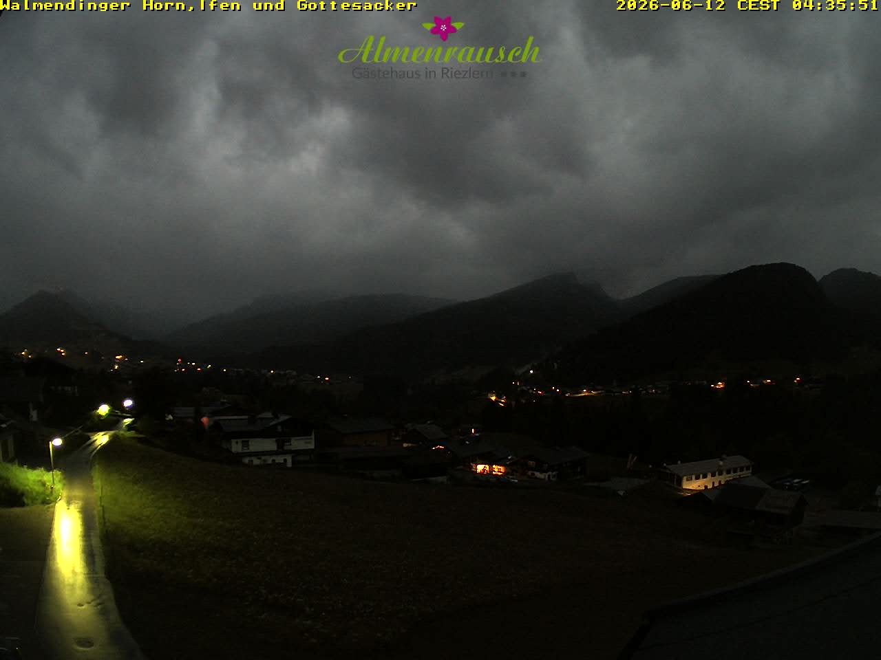 Archiv Foto Webcam Riezlern - Gästehaus Almenrausch