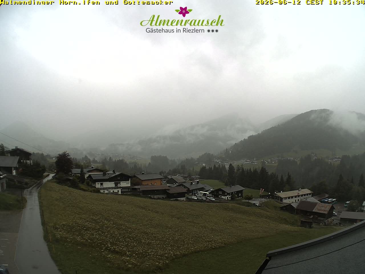 Archiv Foto Webcam Riezlern - Gästehaus Almenrausch