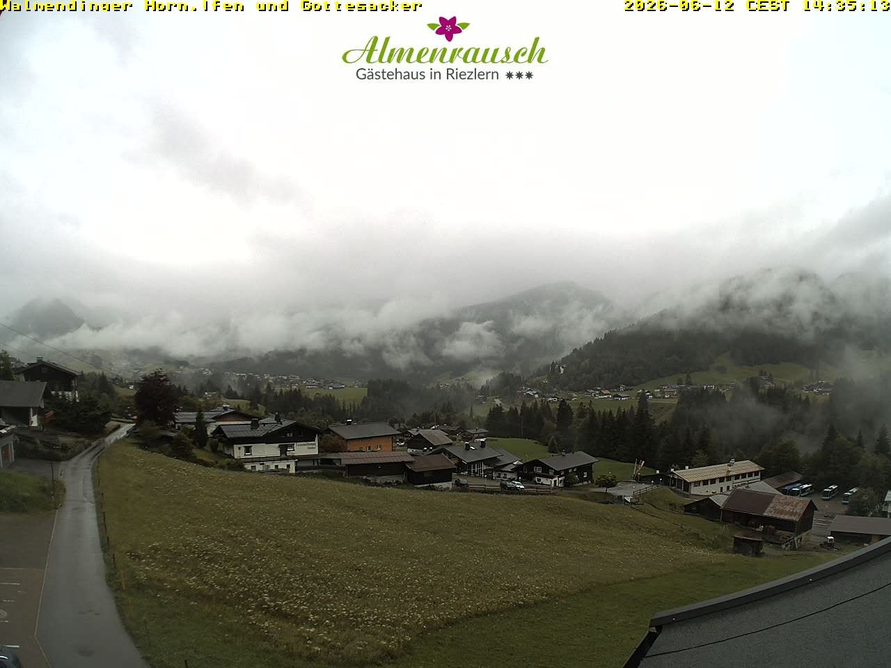 Archiv Foto Webcam Riezlern - Gästehaus Almenrausch